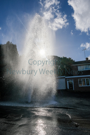 41-2222O Burst water main Newbury