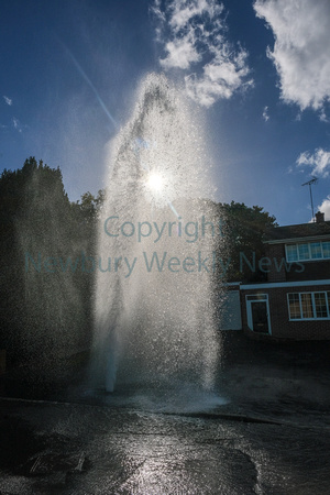 41-2222N Burst water main Newbury