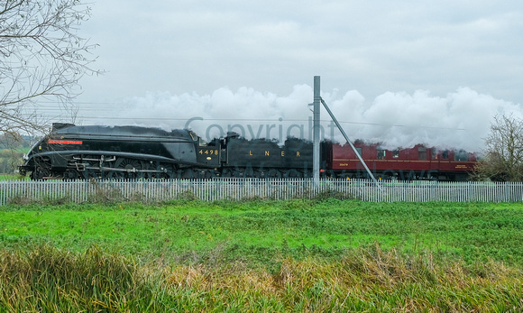 48-1722B Steam Train - Brimpton