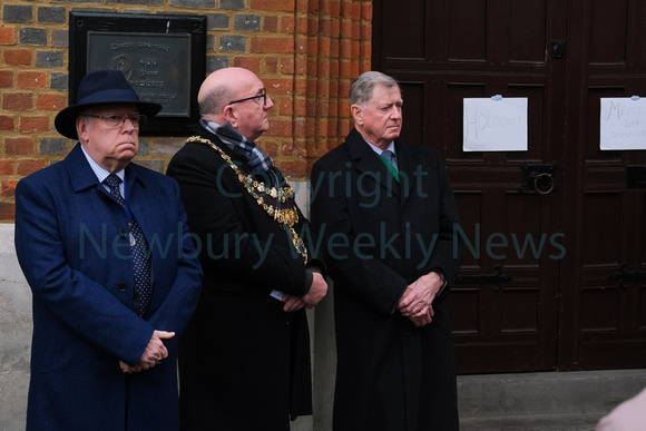 04-0522O Holocaust Memorial Service at Newbury Town Hall