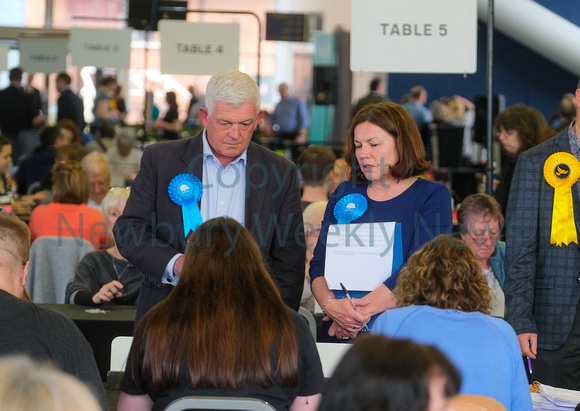 NWN 18-0723A West Berkshire Election Count