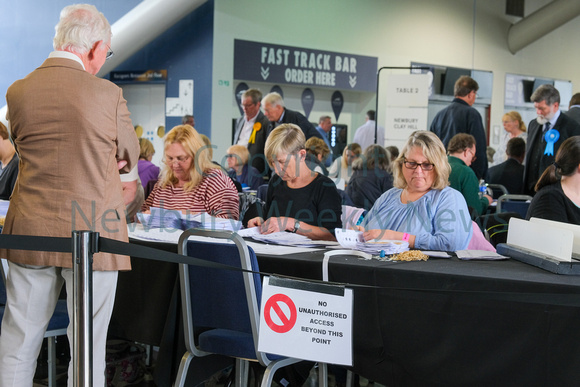 NWN 18-1023F West Berkshire Election Count