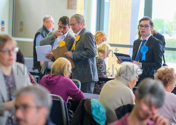 NWN 18-0523A West Berkshire Election Count