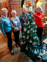 NWN 49-0224J St Johns Church Christmas Trees