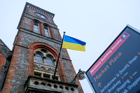 09-0122F Ukraine Flag in Newbury