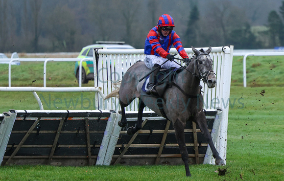 NWN 52-0324D Newbury Racecourse - Challow Hurdle Day