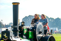 NWN 37-0223 G Newbury Show - Parade of steam engines