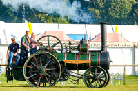 NWN 37-0223 F Newbury Show - Parade of steam engines