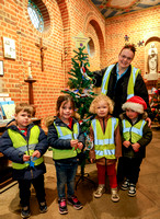 NWN 49-0224F St Johns Church Christmas Trees