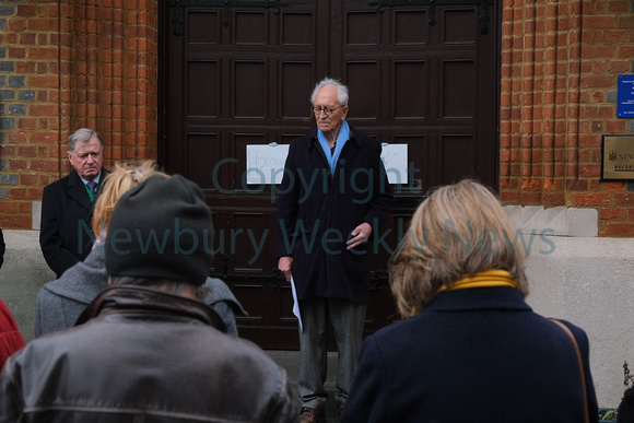 04-0522Y Holocaust Memorial Service at Newbury Town Hall