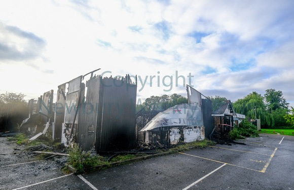 33-1121A Fire at Newbury Football club