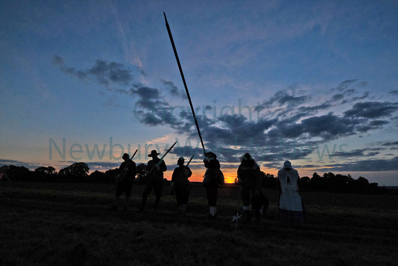 38-1621Q Commemorate first battle of Newbury