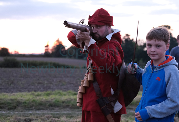 38-1621Y Commemorate first battle of Newbury