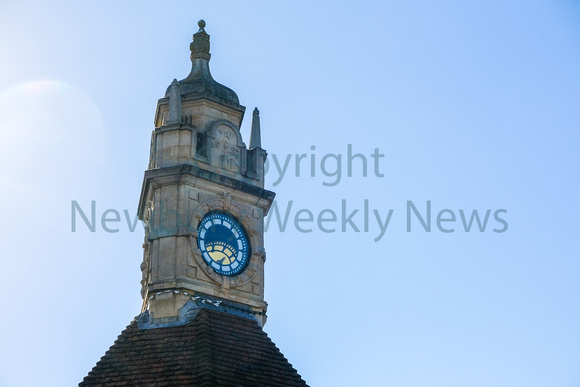 40-2521E Newbury Clock Tower