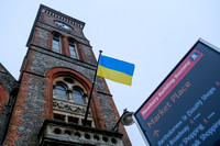 09-0122G Ukraine Flag in Newbury