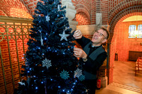 NWN 49-0224B St Johns Church Christmas Trees
