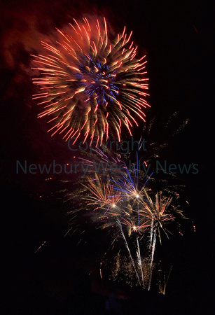 45-1521J Newbury Firework Display