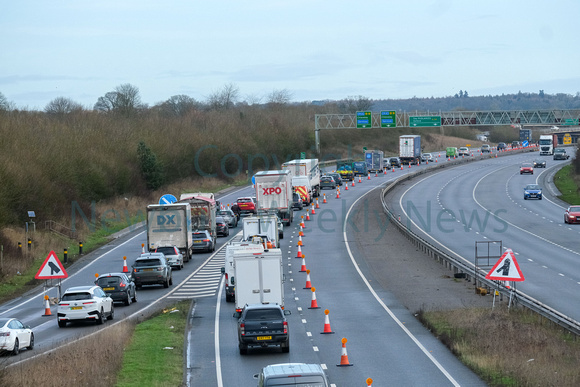 NWN 08-0324 A A34 Northbound - Traffic