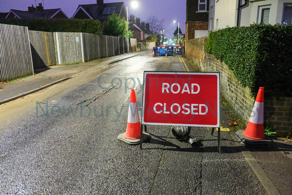 47-2921D Boundary Road road works