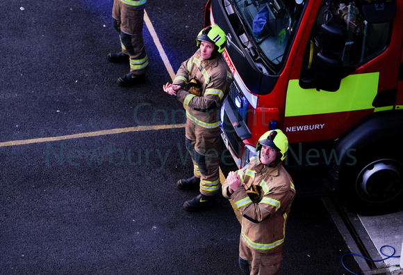 18-0220C Newbury Fire Station - NHS Clapping