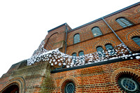 NWN 49-0124H St Johns Church Snowflakes