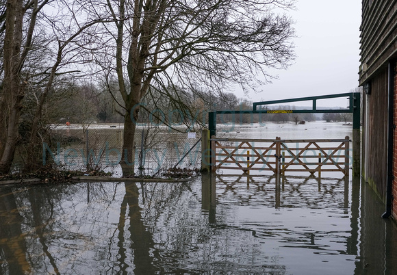 05-0321A Flood - Pangbourne River Thames