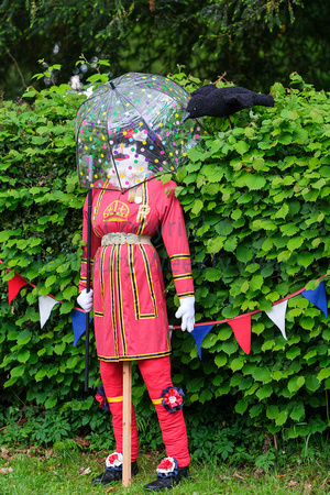 22-0622H Burghclere Jubilee Scarecrow