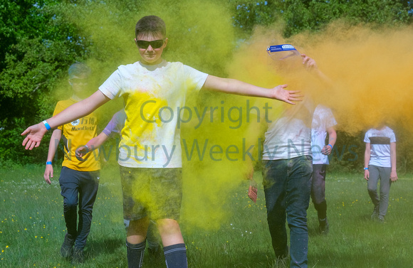 19-0522Y Hurst School Colour Run