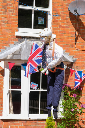 22-0622M Burghclere Jubilee Scarecrow