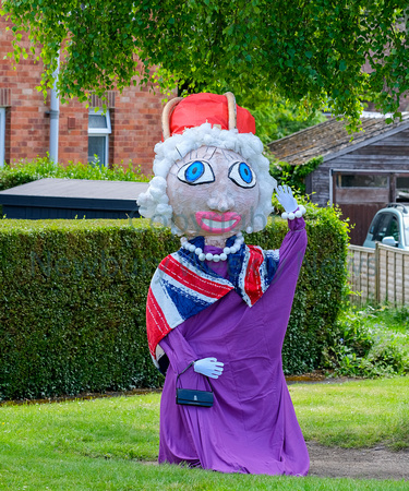 22-0622L Burghclere Jubilee Scarecrow