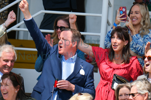 19-0822K David Cameron at Newbury Racecourse