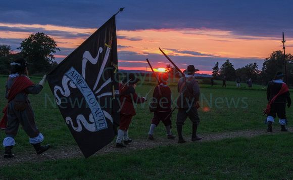 37-1822D Commemoration of the 1st battle of Newbury